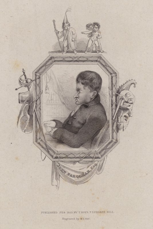 John Farquhar, Schotse koopman en ondernemer (gravure) door William Thomas Fry