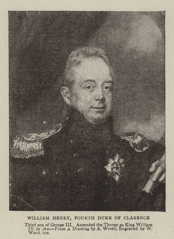 William Henry, vierde hertog van Clarence door William Ward