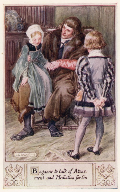 Begon te praten over Verzoening en Bemiddeling voor Zonde door after Charles Edmund Brock