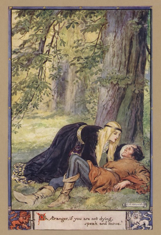 Oh, vreemdeling, als je niet sterft, spreek en beweeg door after Charles Edmund Brock