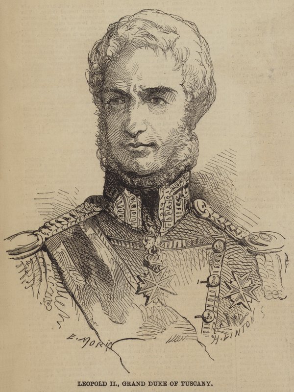 Leopold II, Groothertog van Toscane door after Edmond Morin