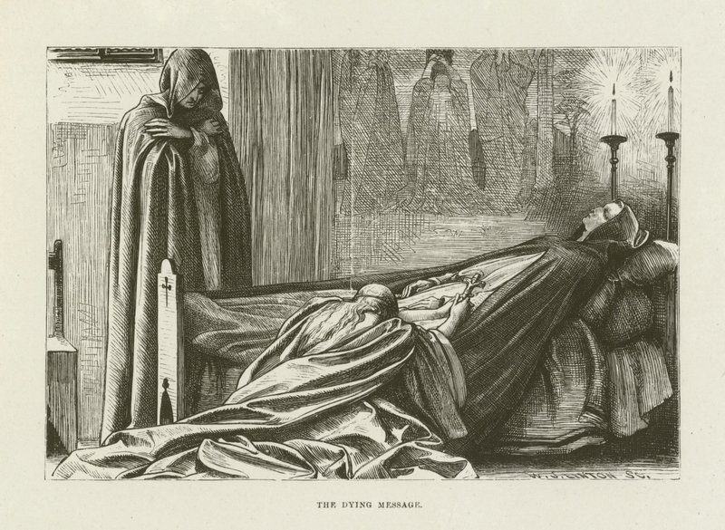 Illustratie voor Romola door George Eliot door after Frederic Leighton