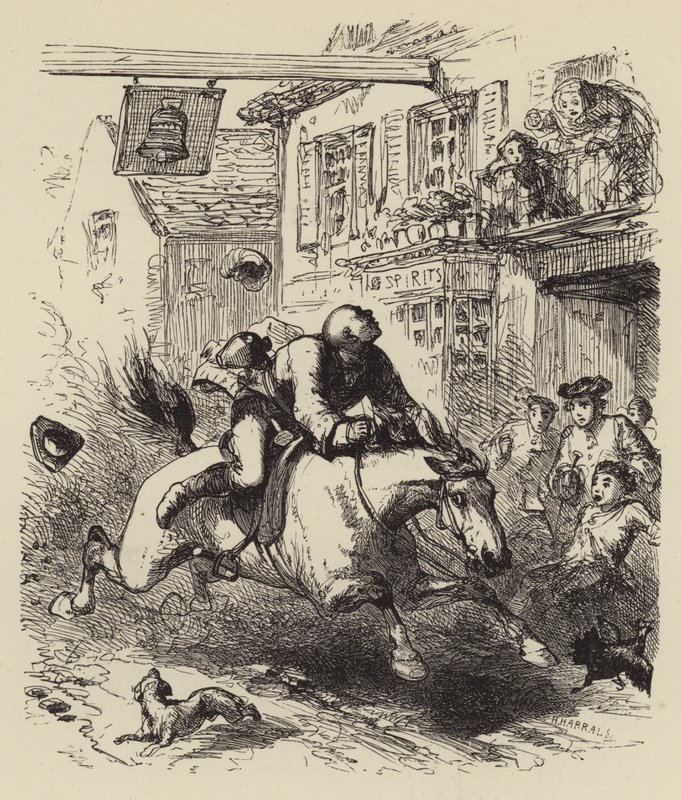 Cowpers John Gilpin door after George Housman Thomas
