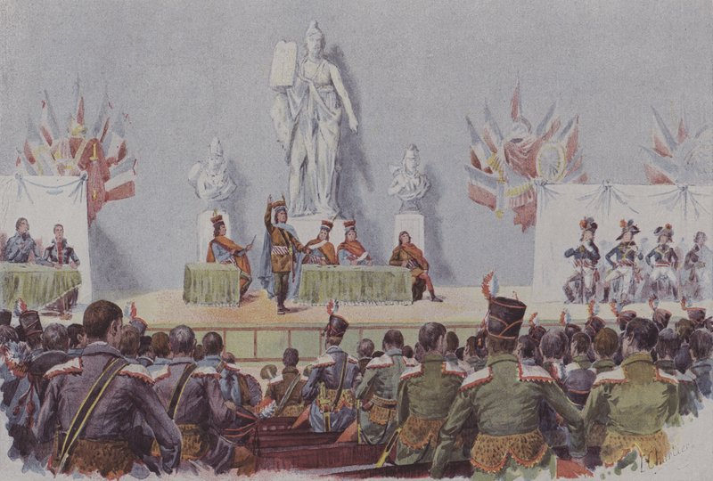 Illustratie uit Souvenirs de l