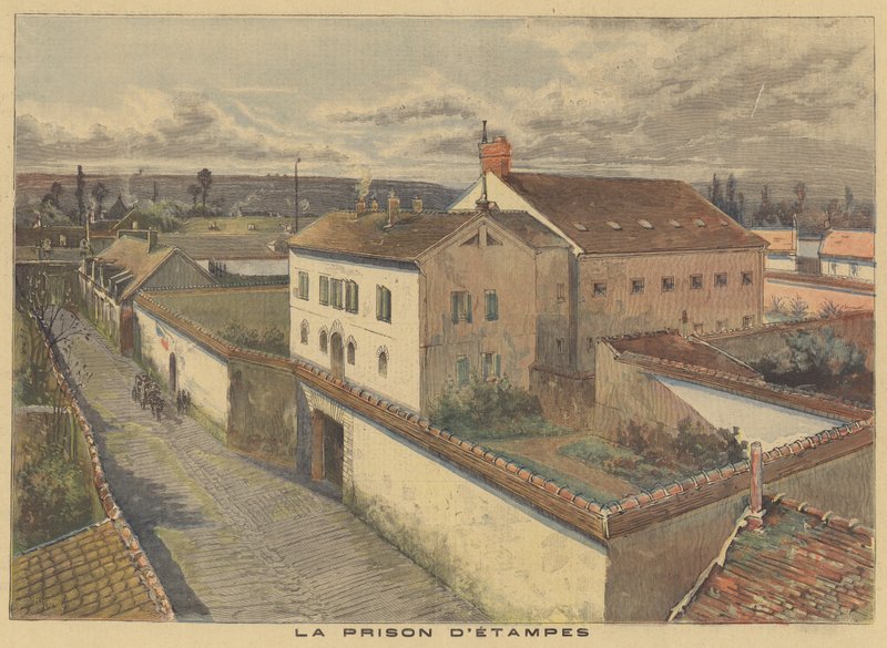 Gevangenis van Etampes door after Henri Meyer