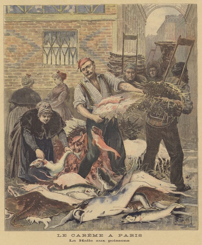 Vastentijd in Parijs door after Henri Meyer