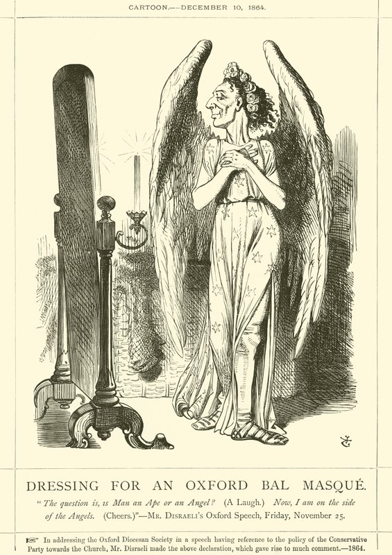 Aankleden voor een Oxford Bal Masque door after John Tenniel