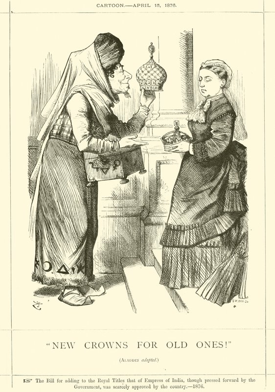 Nieuwe Kronen voor Oude! door after John Tenniel