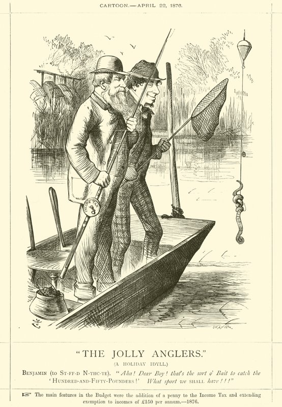 De Vrolijke Vissers, Een Vakantie Idyll door after John Tenniel