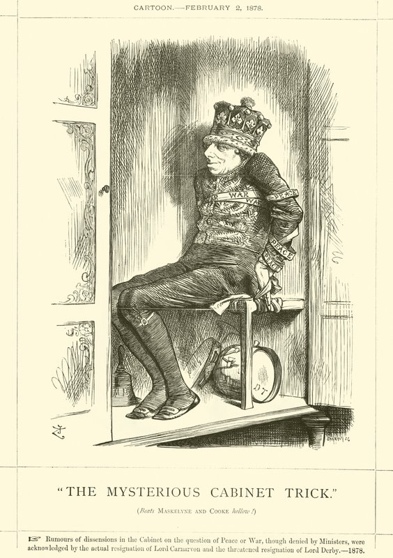 De Mysterieuze Kabinettruc door after John Tenniel