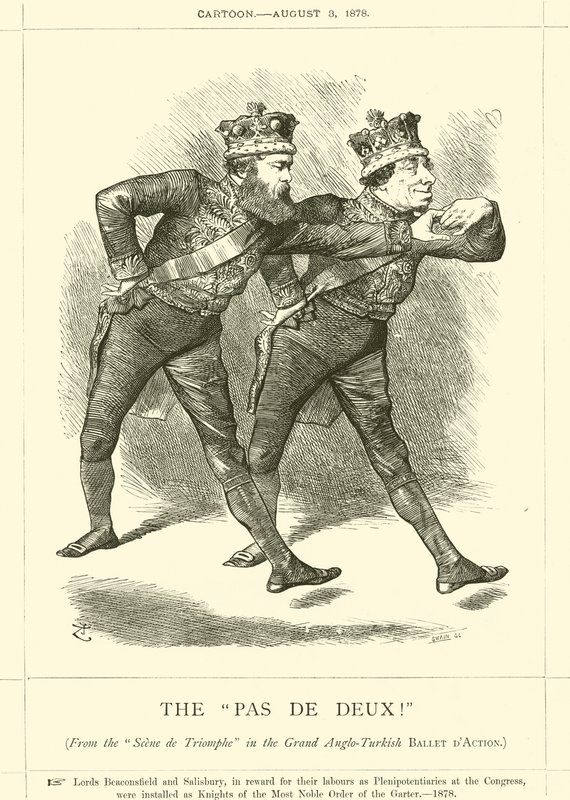 De Pas De Deux! door after John Tenniel