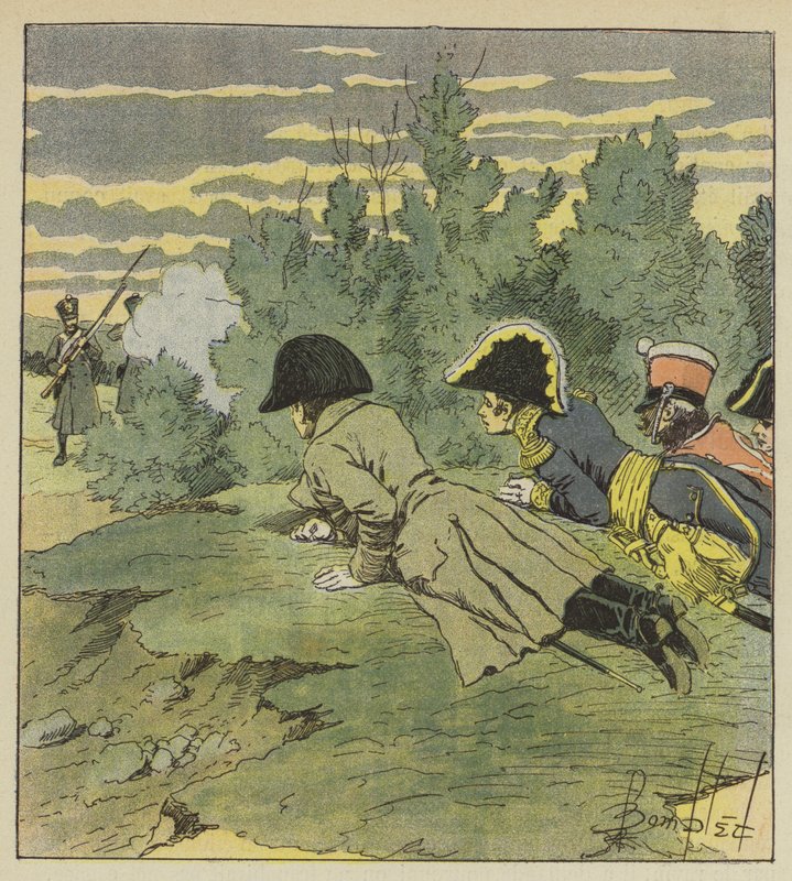 De Keizer loopt groot gevaar in Jena door after Louis Charles Bombled