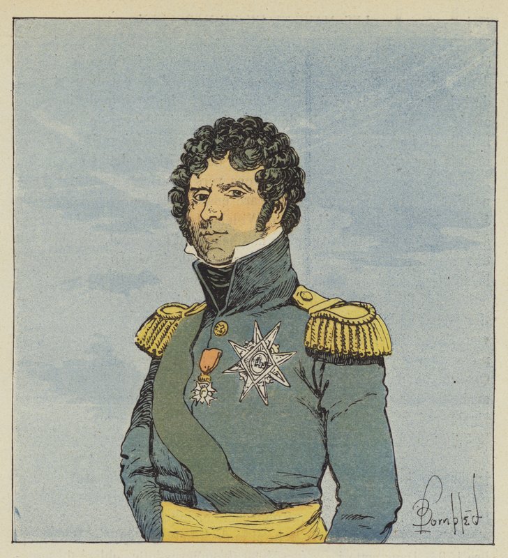Maarschalk Bernadotte door after Louis Charles Bombled