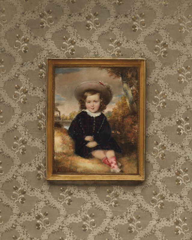 Portret van Johann II, Prins van Liechtenstein, als kind, 1844 door after Moritz Michael Daffinger