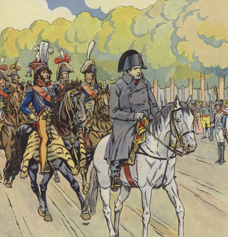 Napoleon I van Frankrijk, bijgenaamd de "Kleine Korporaal" door pseudonym for Onfray de Breville Jacques Job
