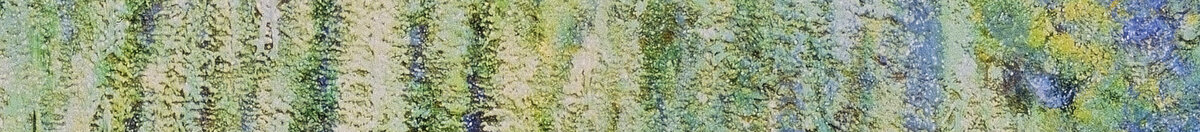 De waterlelijver met de Japanse brug (Claude Monet), Detail: Trauerweide