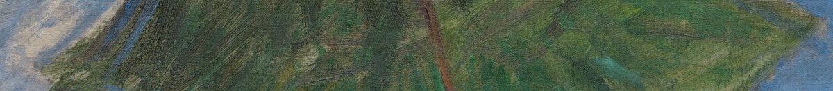 Vrouw met parasol (Claude Monet), Detail: Grüner Sonnenschirm