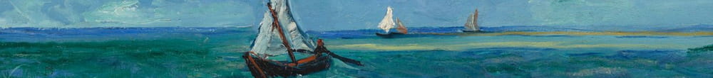 Zeegezicht bij Les Saintes-Maries-de-la-Mer (Vincent van Gogh)