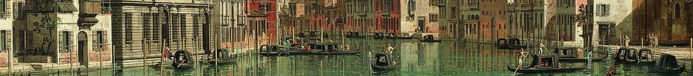 Het Canal Grande, Venetië, kijkend naar het zuidoosten, met het Campo della Carità aan de rechterkant, 1730s (Giovanni Antonio Canal)