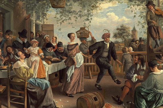 Alledaagse scènes en werk