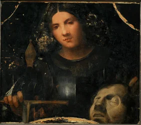 Giorgione opvolger (schilderij op hout)