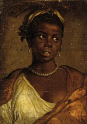 Portret van een Moorse vrouw, buste