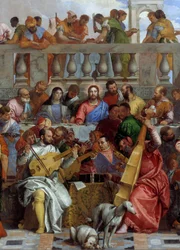 Centraal detail van Les Noces de Cana