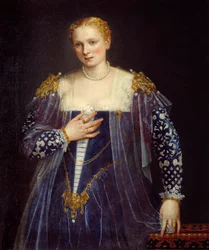 Portret van de mooie Nani, 16e eeuw, H. 1,19 x 1,03 m