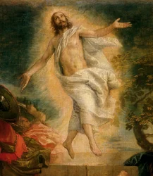 De opstanding van Christus (detail)