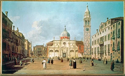 Campo Santa Maria Formosa (olieverf op doek)