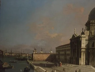 De Ingang van het Grote Kanaal, Venetië