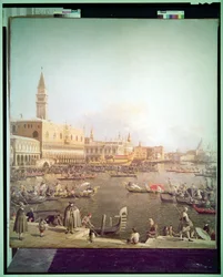 De Molo & het Dogepaleis vanaf het Bacino Di San Marco