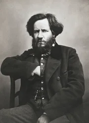 Auguste Luchet (1806-1872), Engels toneelschrijver, journalist, romanschrijver en schrijver door Nadar