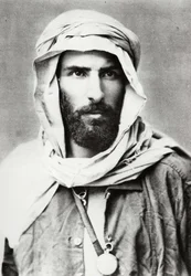 Portret van Savorgnan de Brazza, circa 1889, foto door Nadar.