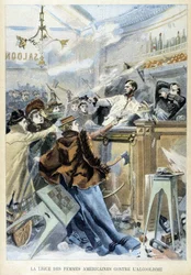 Een confrontatie in een bar illustreert de strijd van de American Women