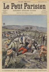 De Dood van Commandant Jean Marie Alexis Preuvost in Casablanca, Marokko