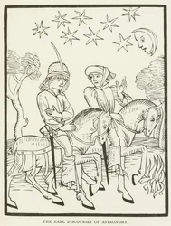 De graaf spreekt over astronomie