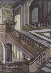 Trap van de Koningin, of van marmer