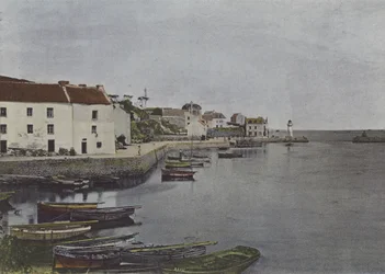 Haven van Sauzon, op Belle-Ile