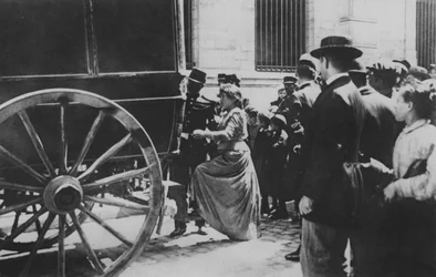 De politiewagen