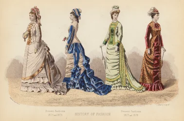 Mode in Frankrijk: Huidige Mode 1875 en 1876; Huidige Mode 1877 en 1878