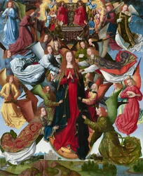 Maria, Koningin van de Hemel, ca. 1485-1500 (olieverf op paneel)