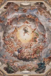 De tenhemelopneming van de Maagd (detail)