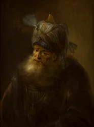 Portret van een Man in een Tulband