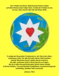 De Rosental Vredesster voor deze wereld