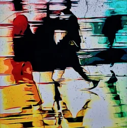 Abstracte mannen
