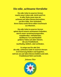 De nobele, bedachtzame liefde van het hart - Versie 2