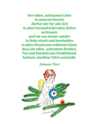 De Rosental engel van nobele, bedachtzame liefde