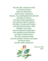 De engel van aandachtige liefde