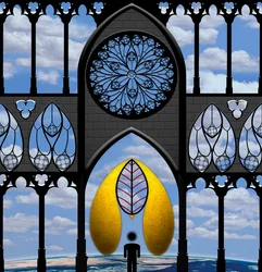 Het idee van gotiek (uit de serie: Gothic impressions)